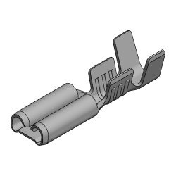 Flachsteckhülsen 2,8 mm