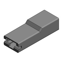 Insulation housings for receptacles 6.3 mm