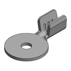 Open barrel terminals without insulation crimp