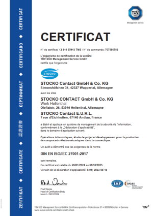 DIN EN ISO/IEC 27001 | STOCKO