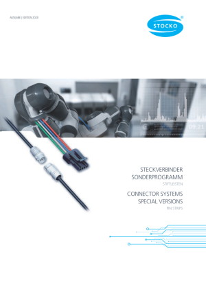 Connector Systems Special Versions / Pin Strips