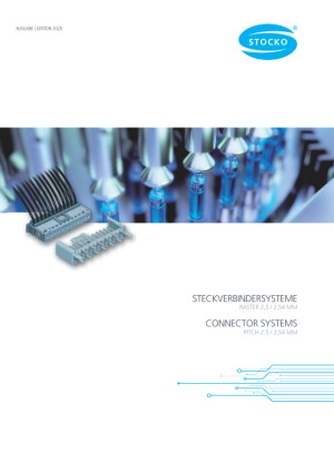 Connector Systems Pitch 2.5 / 2.54 mm