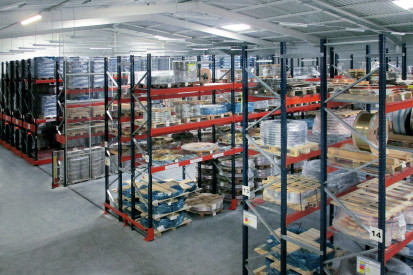 Création d'une nouvelle zone centrale de réception des marchandises sur le site d'Andlau