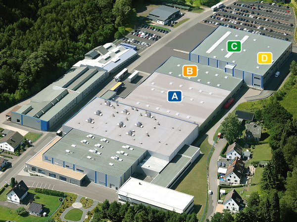 New STOCKO operating areas totalling 6,900 m² at the Hellenthal site