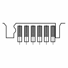 PCB edge slot position